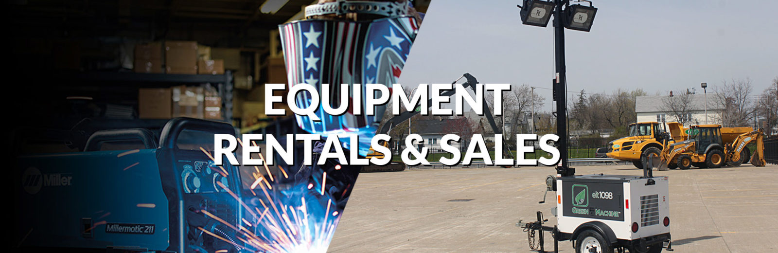 Equipment Rentals & Sales
